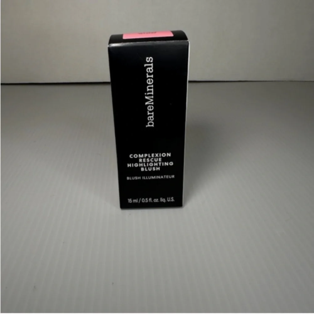 BareMinerals Complexion Rescue Highlighting Blush Pink Glow 0.5oz New in Box